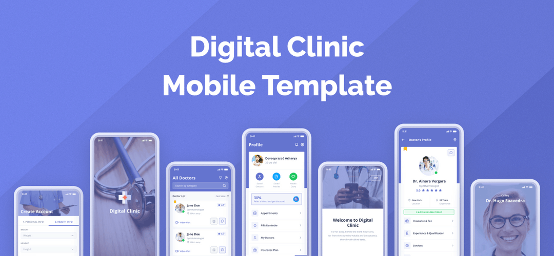 Implement Remote Patient Monitoring Using Template for Digital Clinic